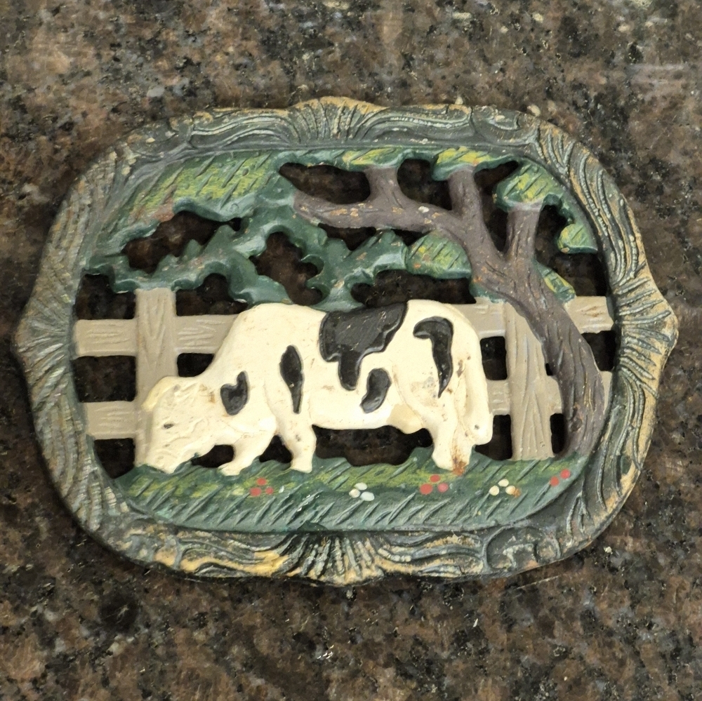 Vintage Cast Iron Trivet